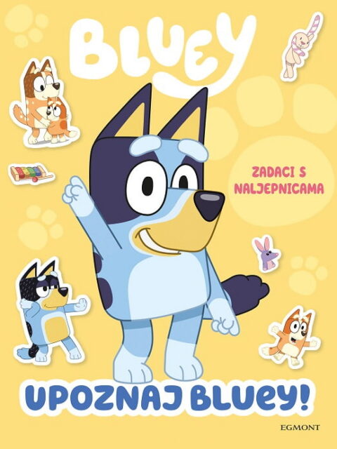 Bluey: Upoznaj Bluey zadaci s naljepnicama