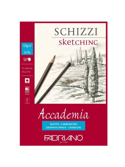 Blok Fabriano accademia A4 120g 50L 41122129