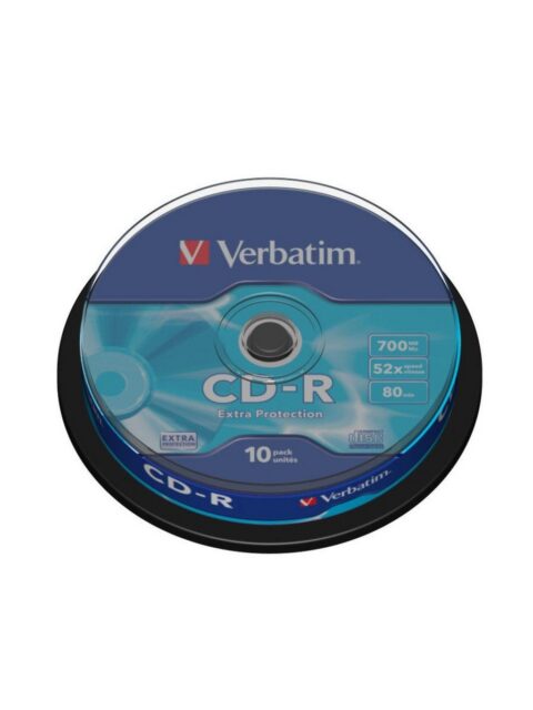 CD-R Verbatim #43437 700MB 52x, Spindle 10/1