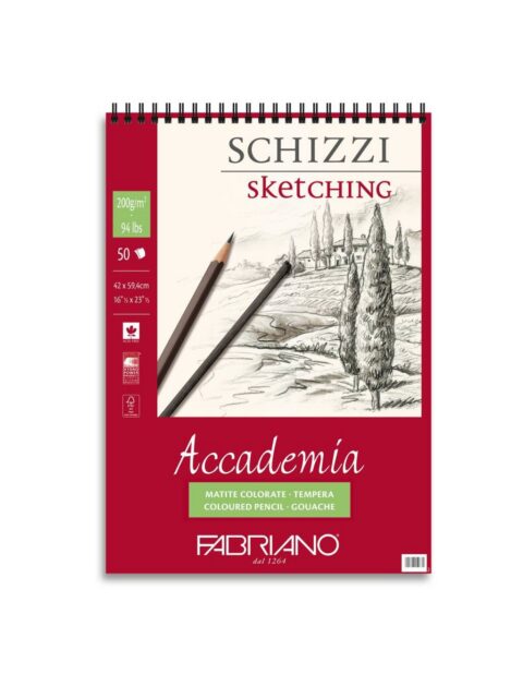 Blok Fabriano accademia A2 200g 30L 41204259