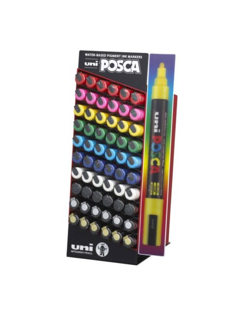 Marker Uni pc-5m Posca razne boje 60 kom u displeju 60/1 123927000