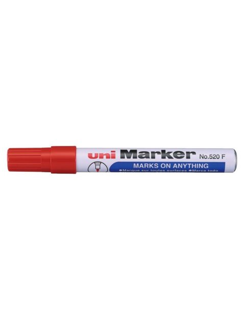 Marker Uni no.520f crveni