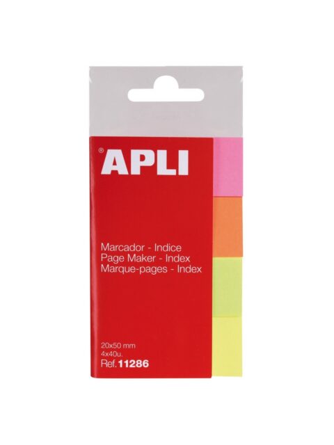 Blok Apli zastavice 20x50mm 40/4 40L 11286