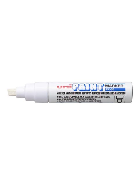 Marker Uni px-30 bijeli