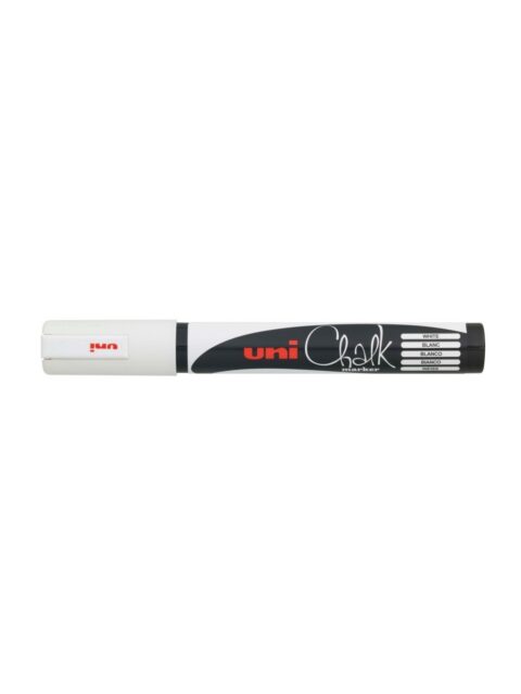 Marker Uni pwe-5m chalk_kreda bijeli