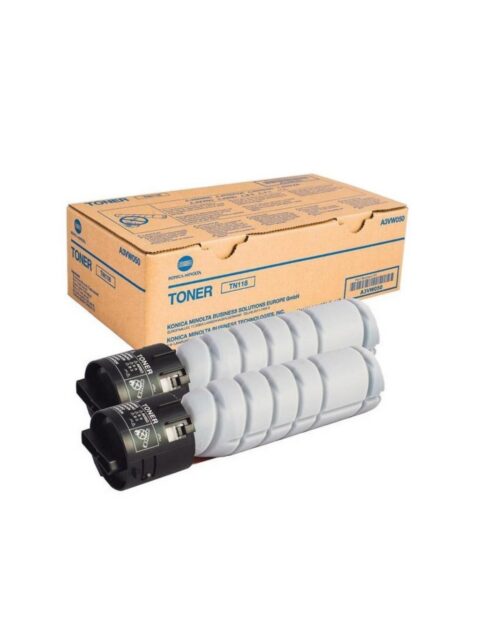 Toner Konica Minolta TN-118bk twin pack black #A3VW050 (A3VW0D0)