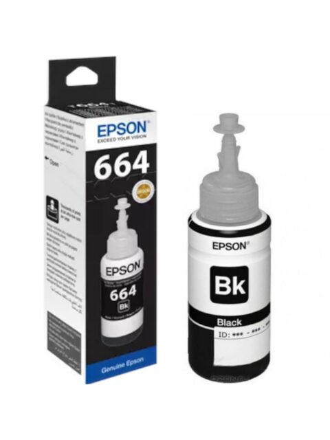 Tinta Epson T6641 L110/210/550 black ecotank C13T66414A 70ml