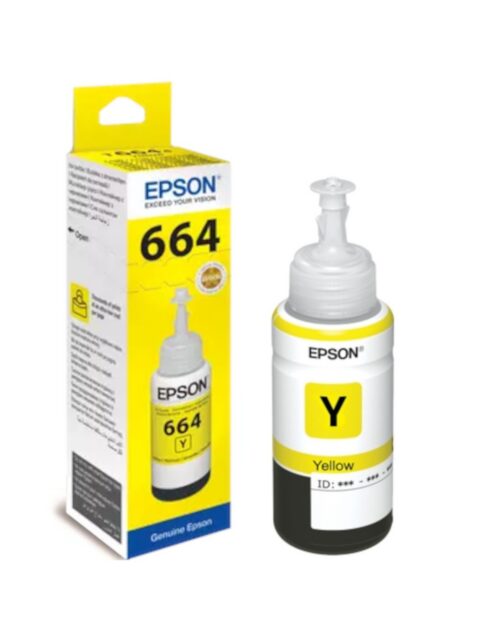 Tinta Epson T6644 L110/210/550 yellow ecotank C13T66444A 70ml