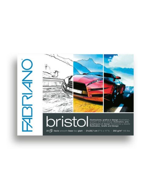 Blok Fabriano bristol A4 20L 250g 19002129