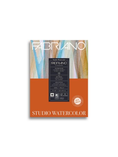 Blok Fabriano studio watercolor 22,9x30,5 300g 12L 19123002