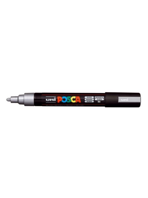 Marker Uni pc-5m Posca srebrni