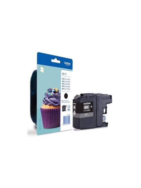 Tinta Brother LC123BK black 600 str.