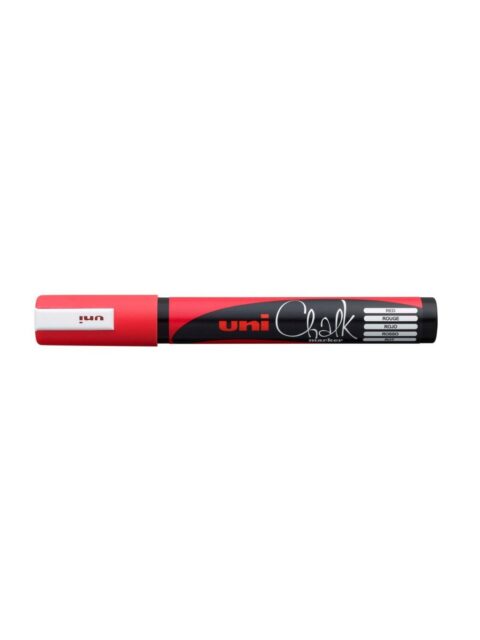 Marker Uni pwe-5m chalk_kreda crveni