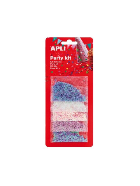 Confetti srca razne boje Apli 5x2g 5/1 13822