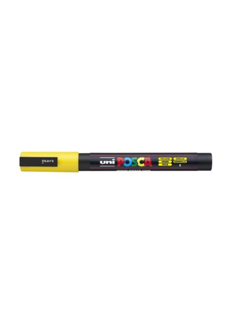 Marker Uni pc-3m Posca žuti