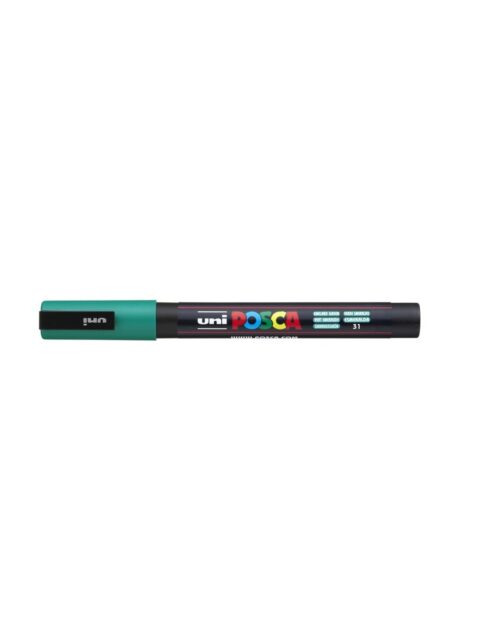 Marker Uni pc-3m Posca smaragdno zeleni (emerald)