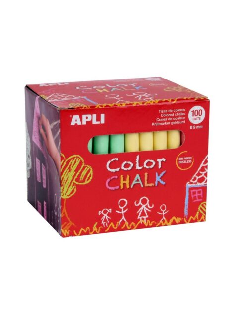 Kreda Apli u boji fi9x80mm 100/1 14575