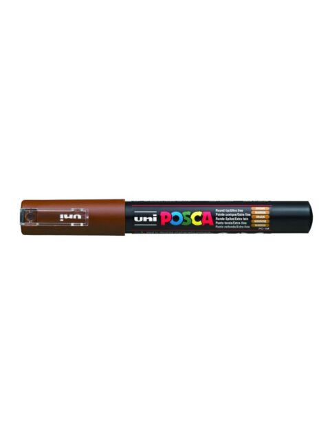 Marker Uni pc-1m Posca smeđi