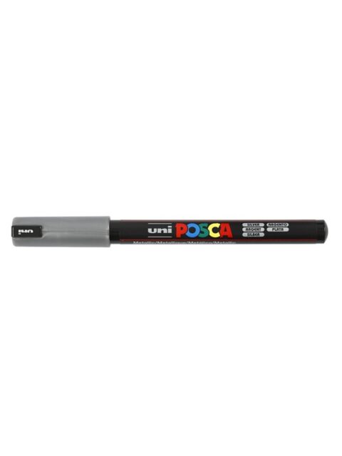 Marker Uni pc-1m Posca srebrni