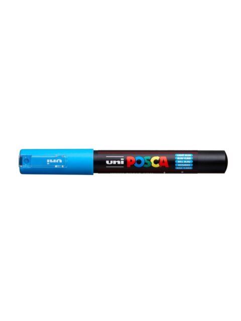 Marker Uni pc-1m Posca svijetlo plavi