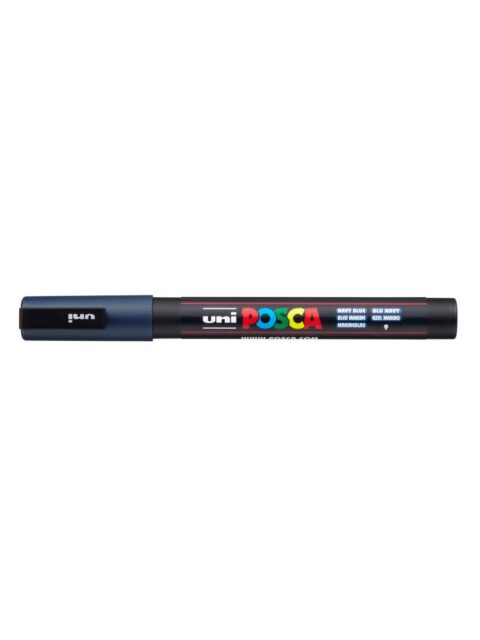 Marker Uni pc-3m Posca mornarsko plavi