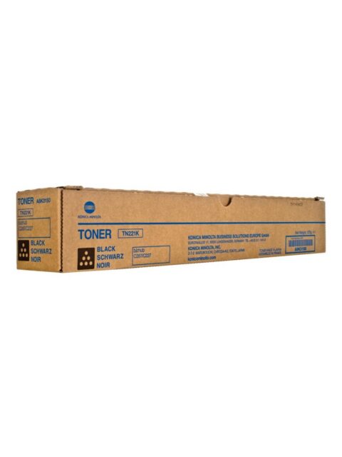 Toner Konica Minolta TN-221bk black #A8K3150 (A8K31D0)