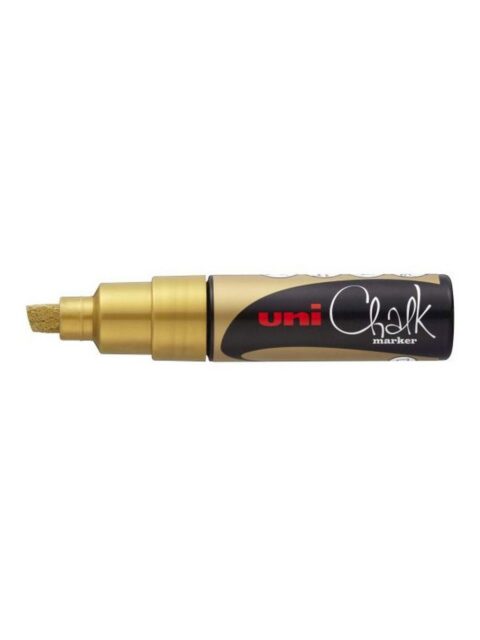 Marker Uni pwe-8k chalk_kreda zlatni