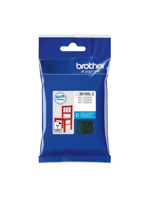 Tinta Brother LC3619XLC cyan 1.5k