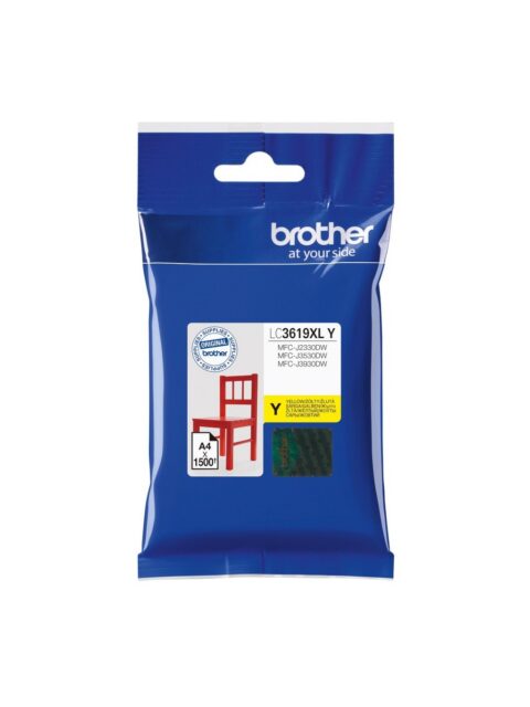 Tinta Brother LC3619XLY yellow 1.5k