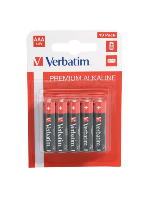 Baterije Verbatim #49874 alkalne AAA 1,5V, 10/1
