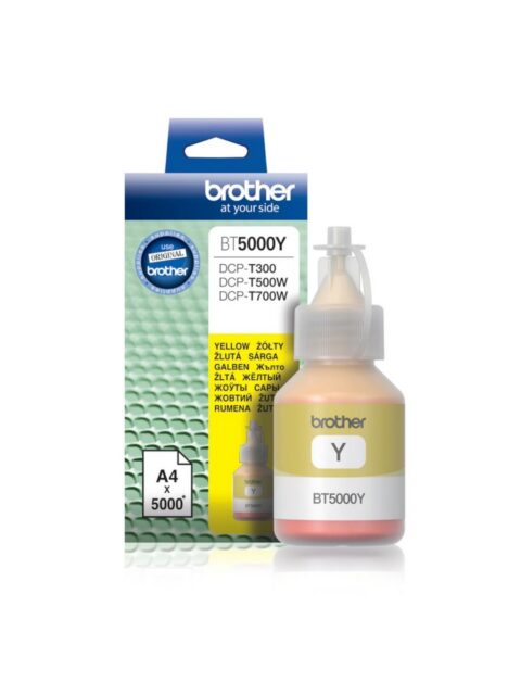 Tinta Brother BT5000Y yellow 5k