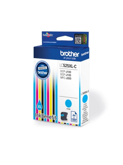Tinta Brother LC525XLC cyan 1.3k