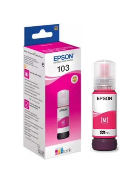 Tinta Epson 103 T00S3 L3150 magenta ecotank C13T00S34A 65ml