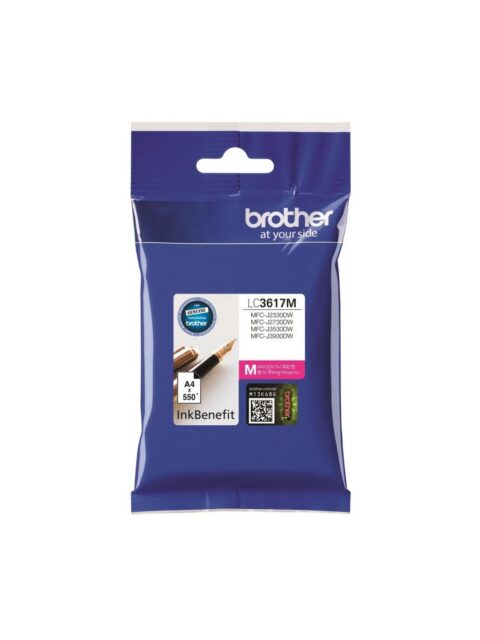 Tinta Brother LC3617M magenta 550 str.