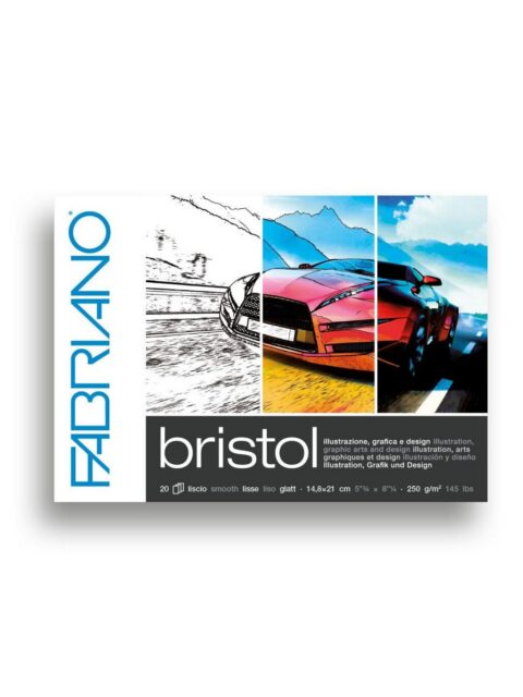 Blok Fabriano bristol A5 20L 250g 19100503