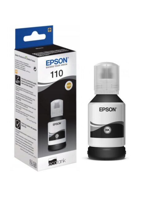 Tinta Epson 110 T03P14 M1120 black ecotank C13T03P14A 120ml