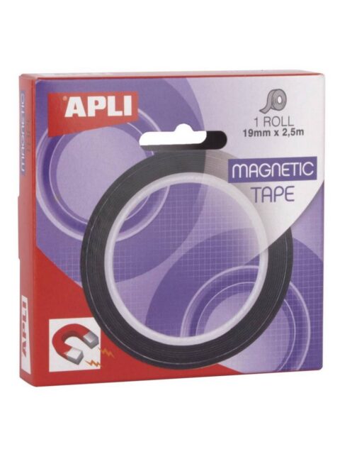 Traka magnetna Apli samoljepljiva 19mmx2,5m 17724