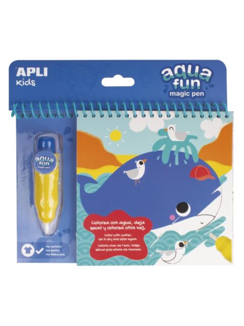 Bojanka Apli book aqua fun magic sea 17148