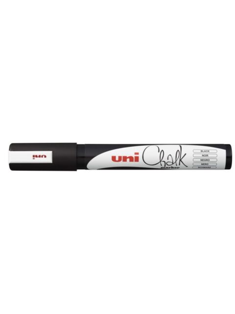 Marker Uni pwe-5m chalk_kreda crni