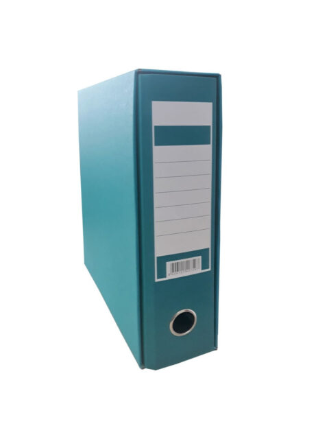 Registrator Euro A4 80mm široki tirkizni