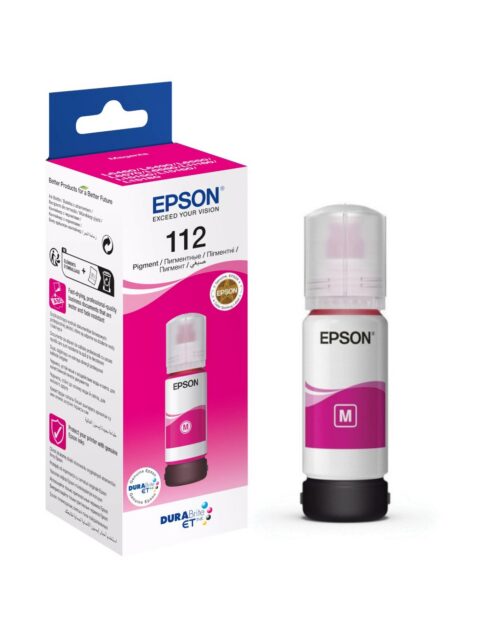 Tinta Epson 112 T06C3 L15150/15160 magenta ecotank C13T06C34A 70ml