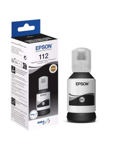 Tinta Epson 112 T06C1 L15150/15160 black ecotank C13T06C14A 127ml