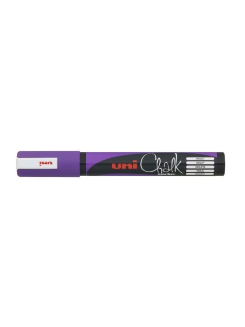 Marker Uni pwe-5m chalk_kreda ljubičasti