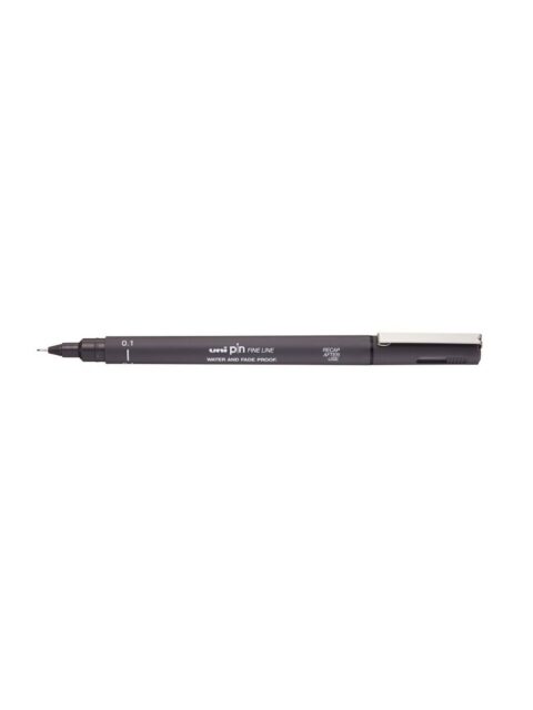 Marker Uni pin01-200 tamno sivi
