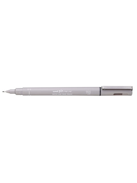 Marker Uni pin05-200 svijetlo sivi