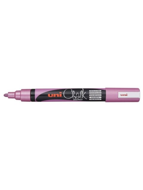 Marker Uni pwe-5m chalk_kreda metallic rozi