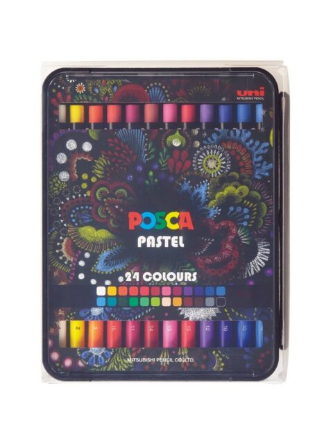 Pastele Uni posca kpa-100 (1.0-6.8mm) u luksuznoj kutiji 24/1
