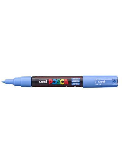 Marker Uni pc-1m Posca nebesko plavi