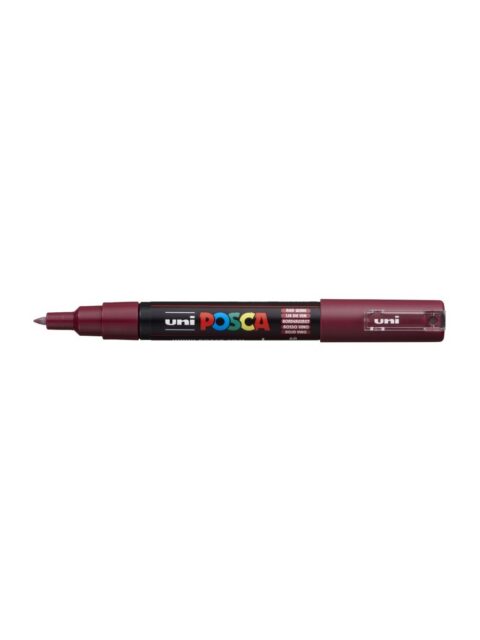 Marker Uni pc-1m Posca crveni boja vina
