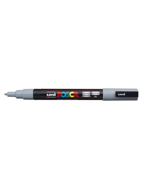Marker Uni pc-3m Posca sivi